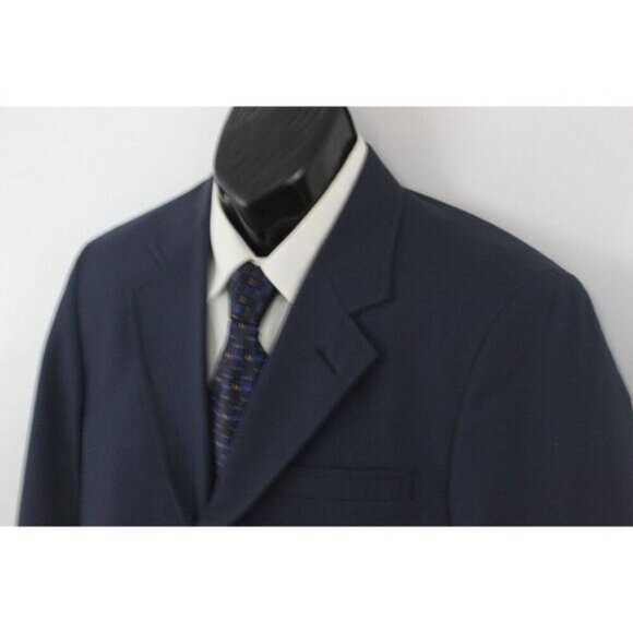 Brooks Brothers Mens Blazer Sport Coat Jacket 3 Button Vintage USA Blue Sz 40 L - Picture 6 of 14